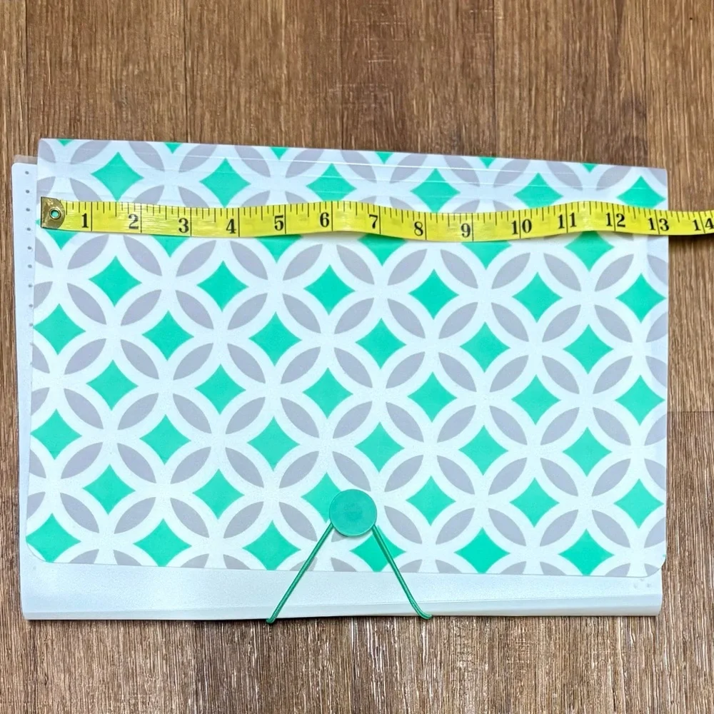 Geometric Patterned Document Organizer